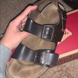 Brown Birkenstocks